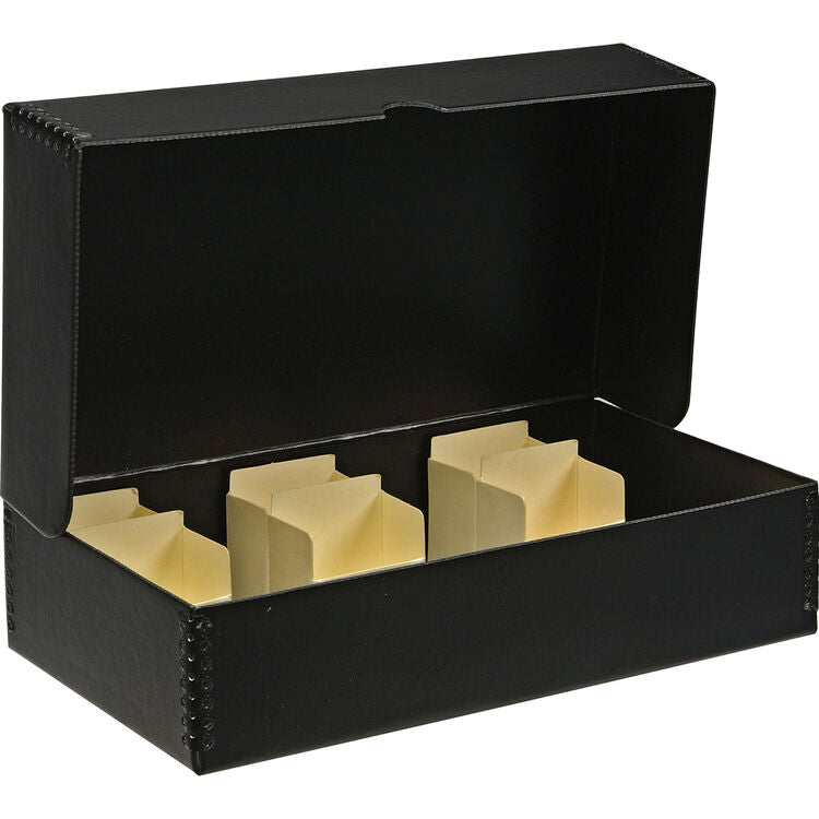 Print File Archival 2x2-500BOX Slide Storage Box (Black)