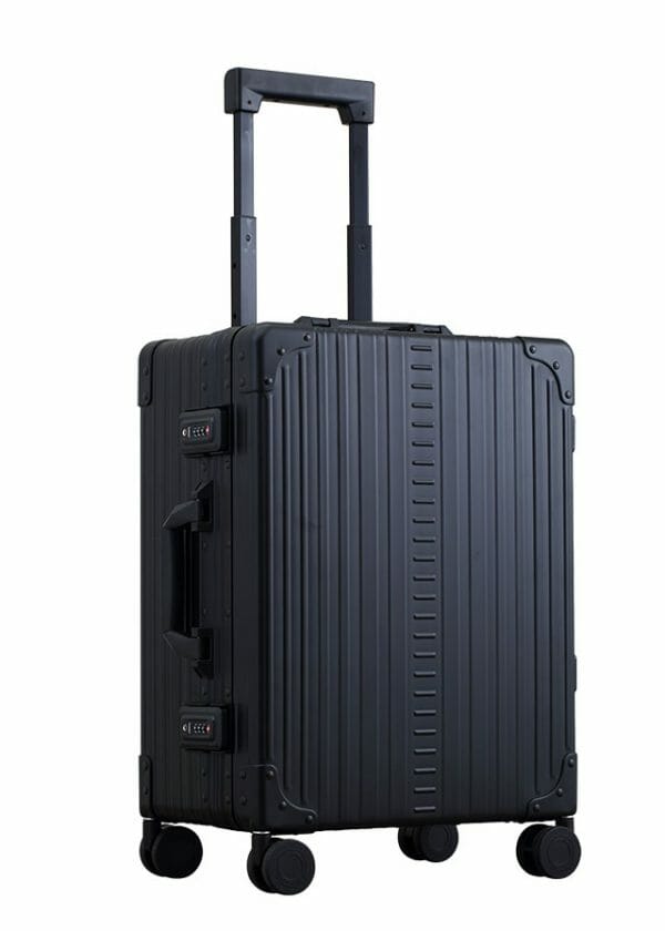 ALEON 21" Aluminium Camera Carry-On Case with Padded Divider Set - Onyx Black