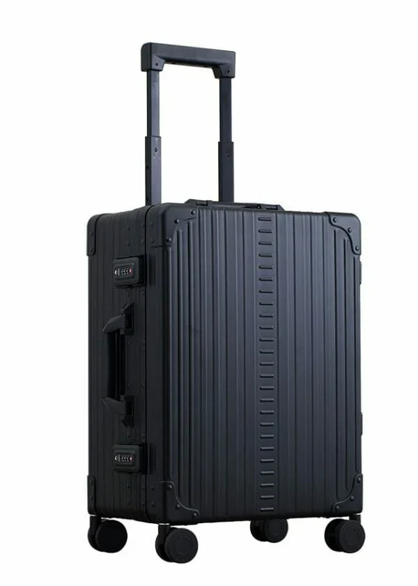 ALEON 30" Aluminium Camera Check-In Case with Padded Divider Set - Onyx Black