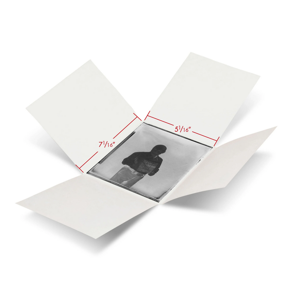 Print File GPN57 Glass Plate Negative Four-Flap Enclosures 5-1/16x7-1/16x1/8 pack of 25
