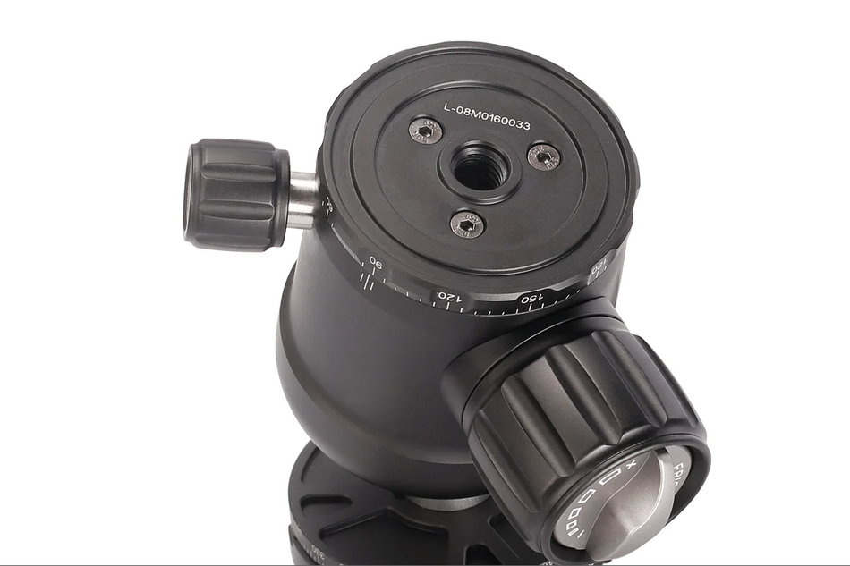 Leofoto NB-46 Pro Ball Head with Panning Clamp and NP-60 Plate