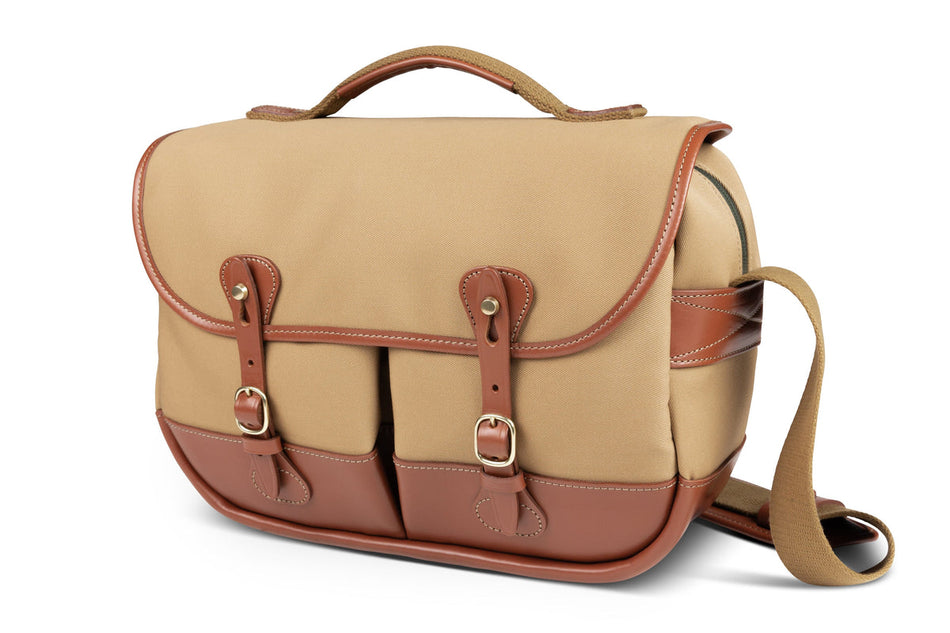 Billingham Mini Eventer Camera Bag - Khaki Canvas / Tan Leather