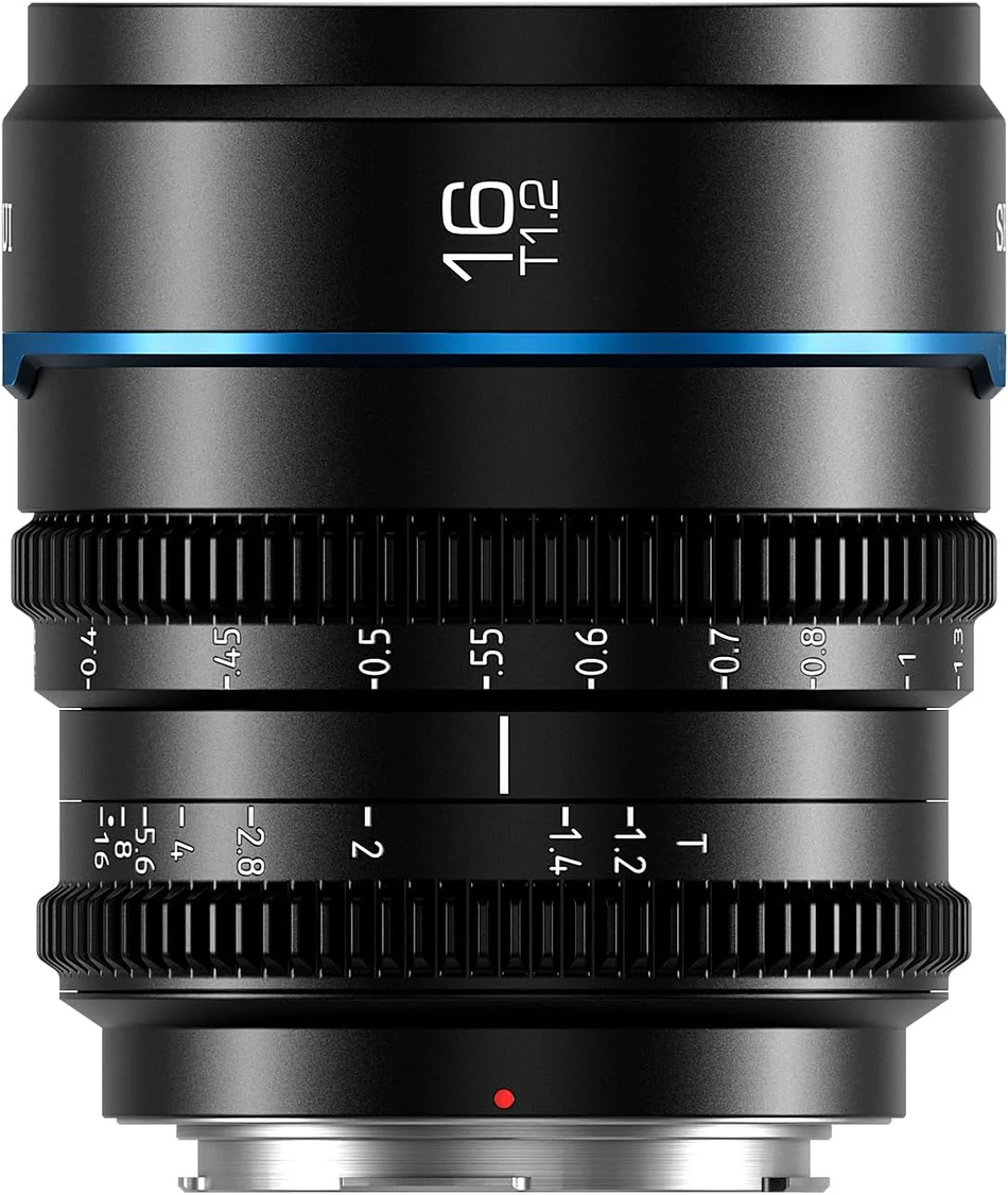 SIRUI Night Walker 16mm T1.2 S35 Cine Lens (Black) - Canon RF