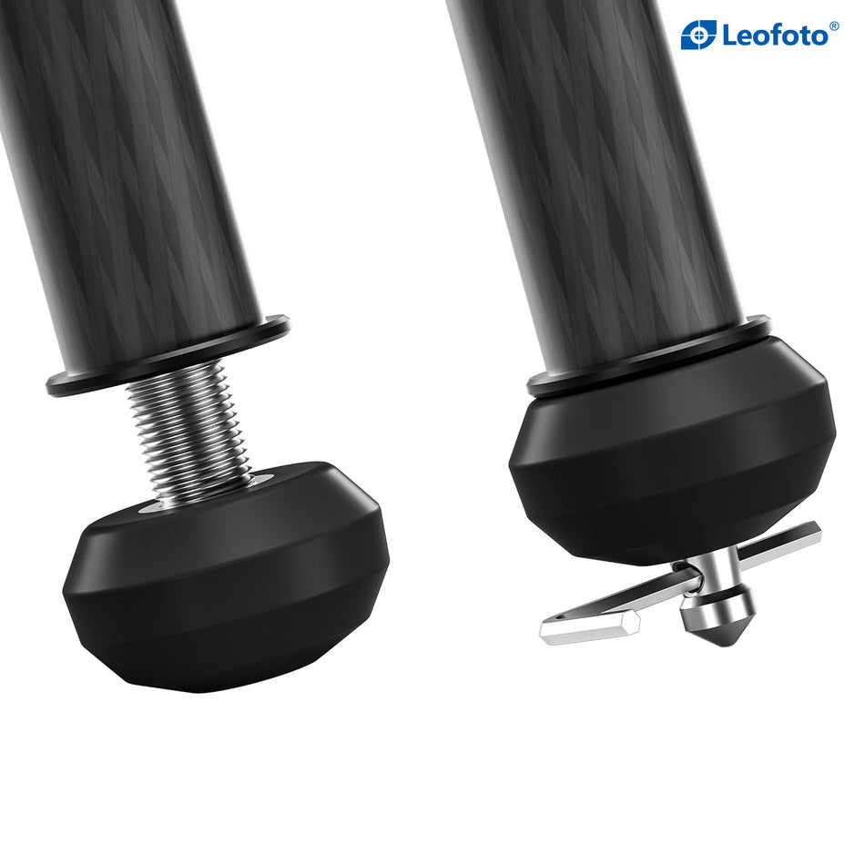 Leofoto TFV Tripod Rubber Feet with Retractable Spikes for 3/8" Threaded Legs