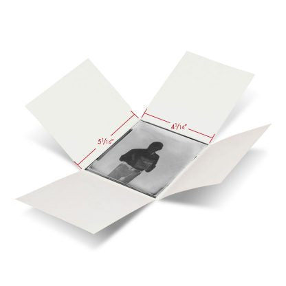 Print File Archival GPN45 Glass Plate Negative Four-Flap Enclosure 4 x 5" (25 Pack)