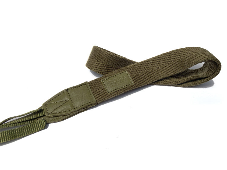 CURA CHS-101KK Herringbone Camera Strap (Twill 85-155cm) Khaki