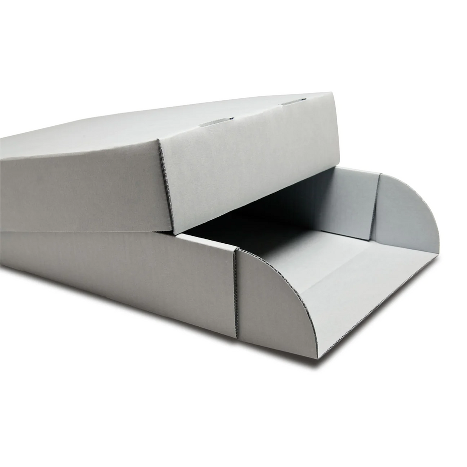 Print File G24202 Corrugated DF Gallery Boxes-Acrylic Coated-Gray 24-1/2x20-1/2x2-1/2
