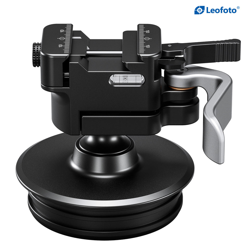 Leofoto MAB-100 Base with MA-30L Inverted Ball Head for 100mm Systematic Tripods