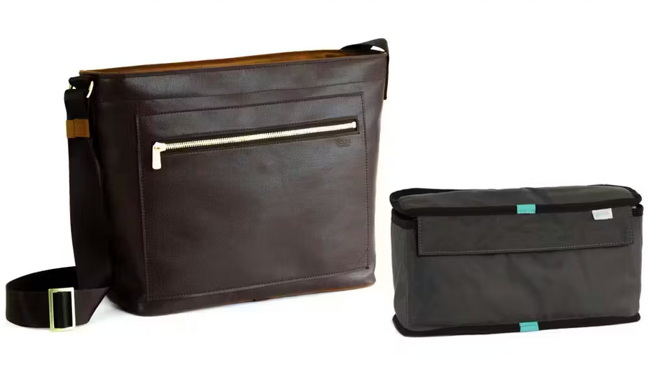 CURA CHCB-100BRN Half Camera Bag & CURA BOX - Brown