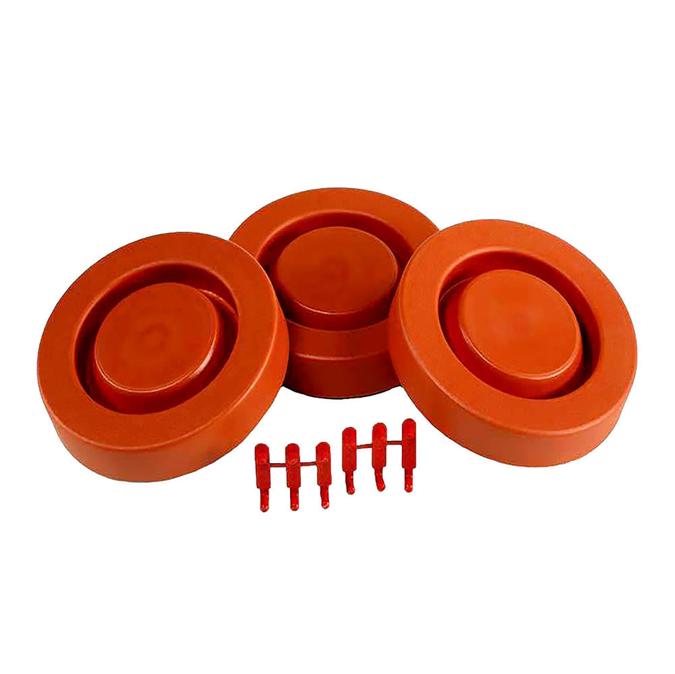 JOBO 1506 Spare Parts Kit 3 x Lids, 6 x Duo Clips