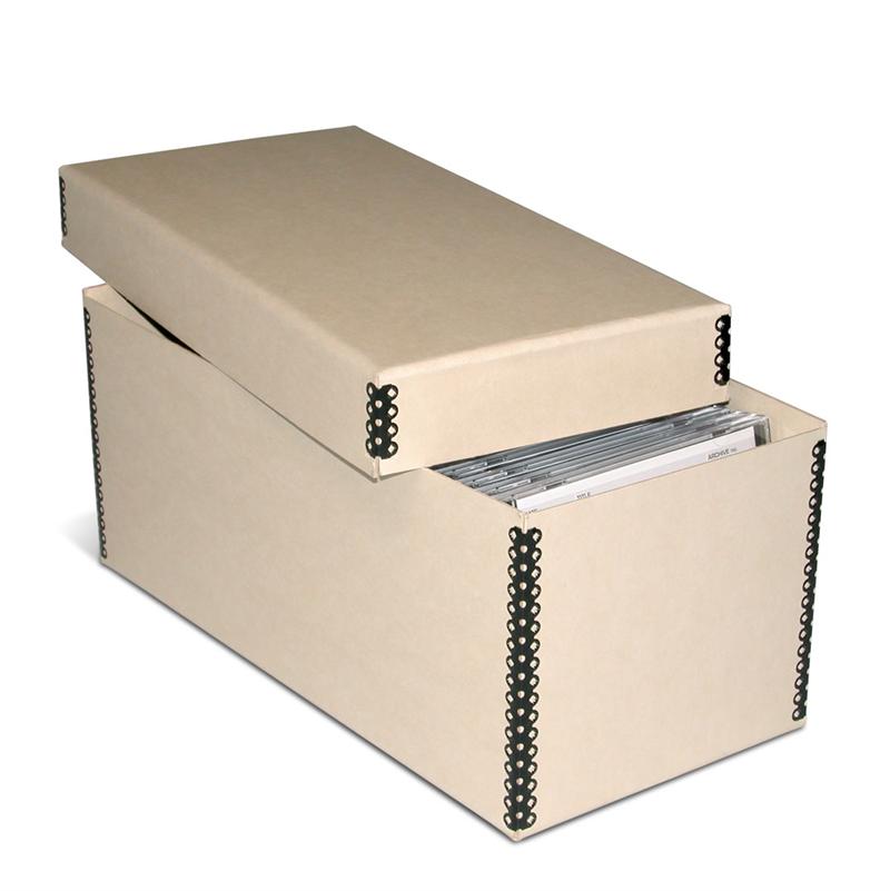 Print File MECD55TAN Tan 2-Piece CD Storage Box