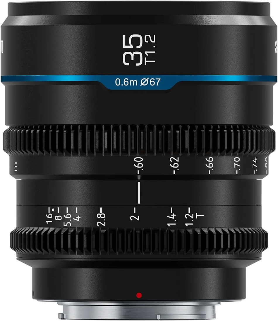 SIRUI Night Walker 35mm T1.2 S35 Cine Lens (Black) - Canon RF