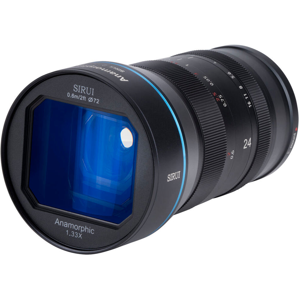 SIRUI 24mm F2.8 1.33x APS-C Anamorphic Lens - MFT