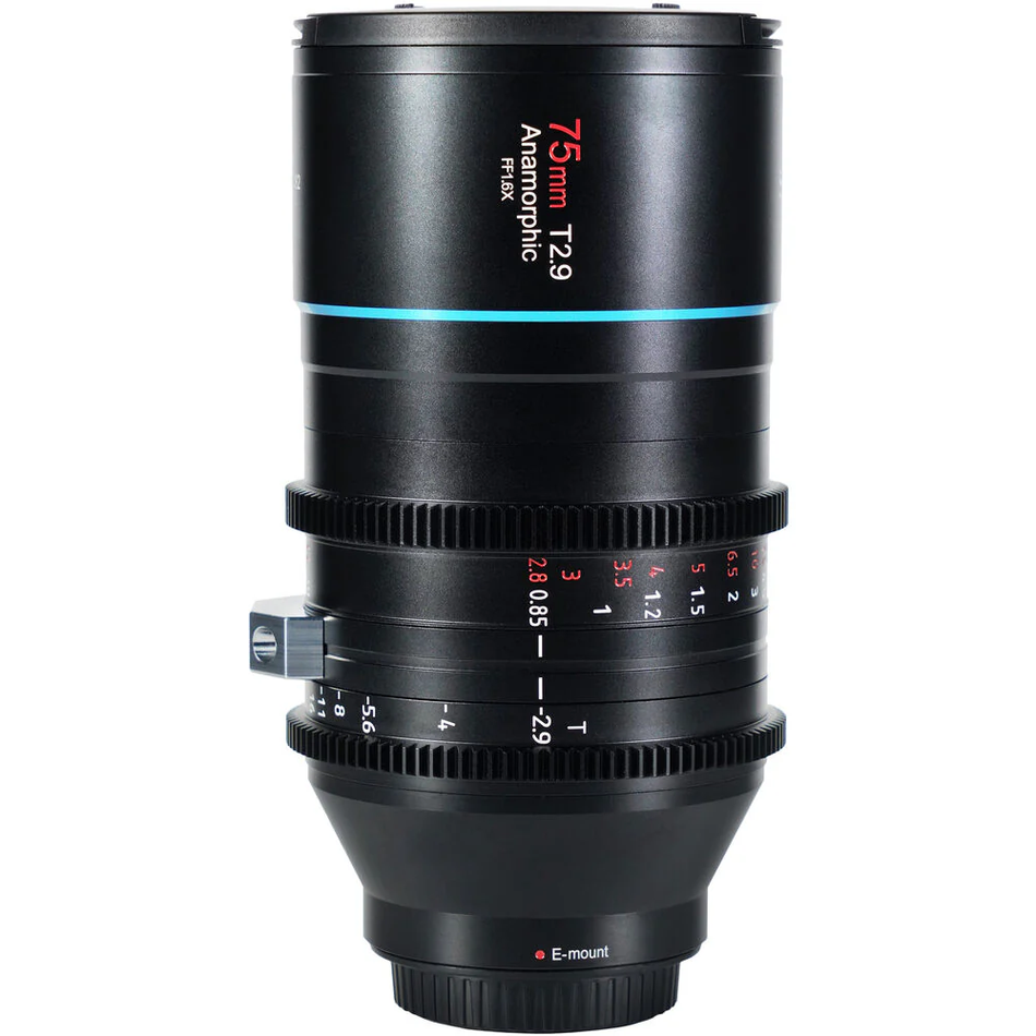 SIRUI Venus 75mm T2.9 1.6x Full-Frame Anamorphic Lens - Sony E