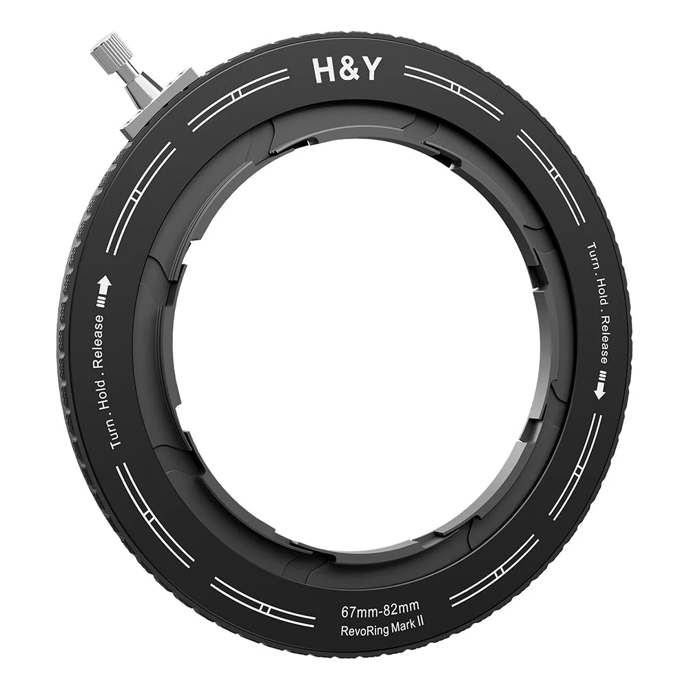 -H&Y Filters RevoRing MKII 67-82mm Variable Adapter for 82mm Filters-Variable Lens Adapter Rings-H&Y Filters
