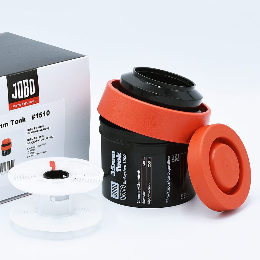 JOBO 1510 Developing Tank with 1501 Reel for 35mm Roll Film-Film Processing Tanks-Kudos Cameras