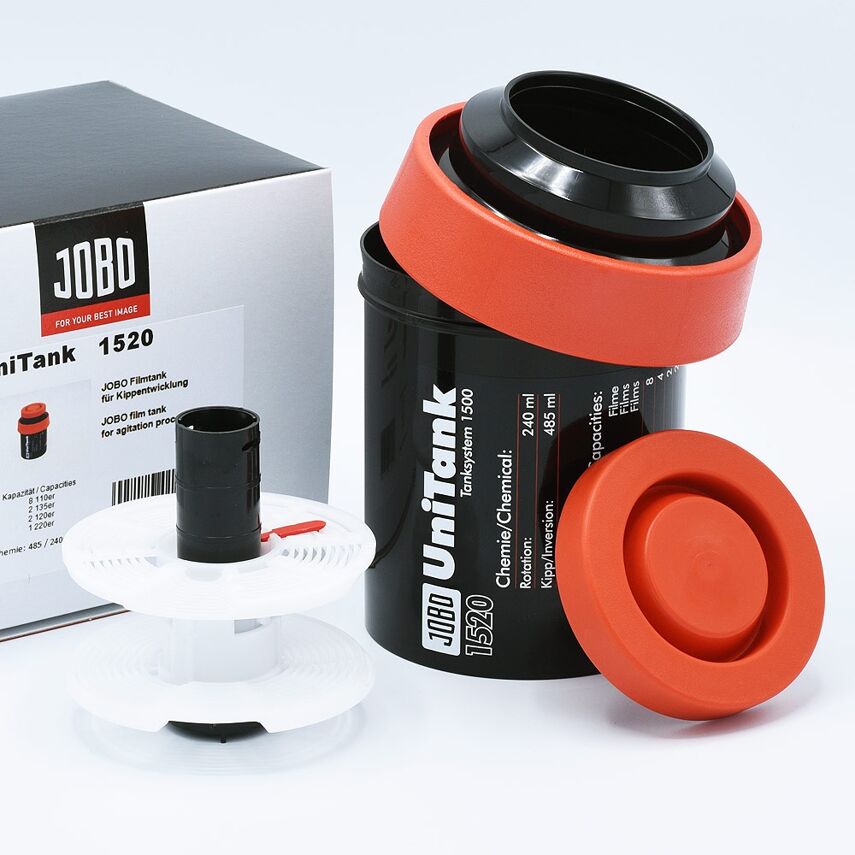 JOBO 1520 Universal Developing Tank with 1501 Reel for 35mm & 120/220 Roll Film-Film Processing Tanks-Kudos Cameras