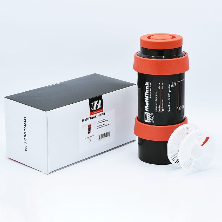 JOBO 1540 Multi Developing Tank with 1501 Reel for 35mm & 120/220 Roll Film-Film Processing Tanks-Kudos Cameras