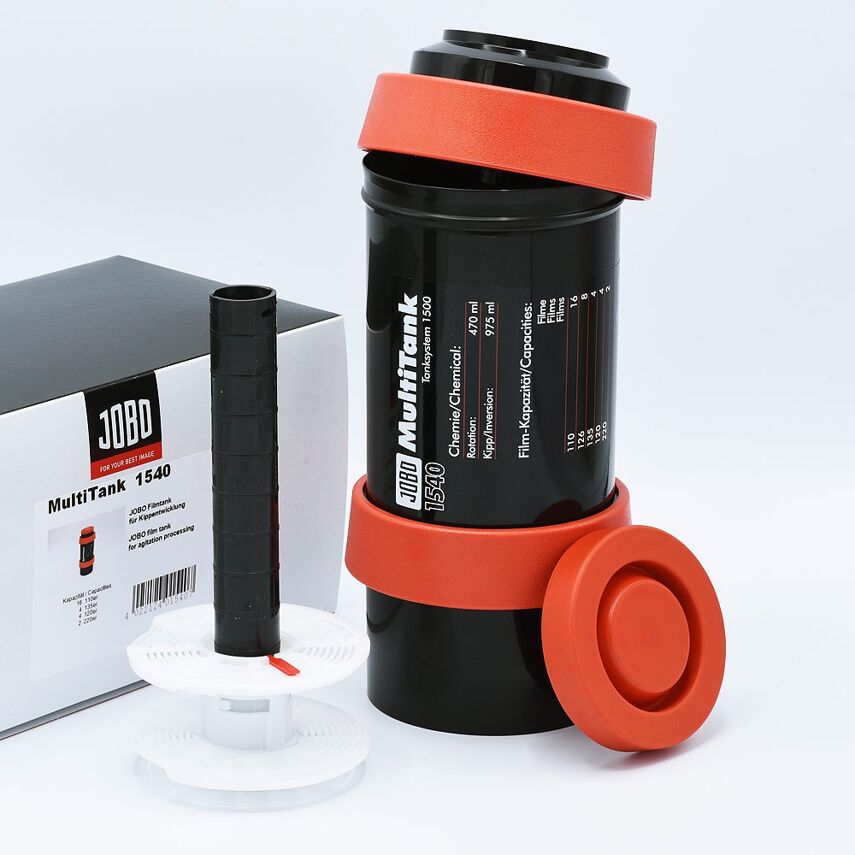 JOBO 1540 Multi Developing Tank with 1501 Reel for 35mm & 120/220 Roll Film-Film Processing Tanks-Kudos Cameras