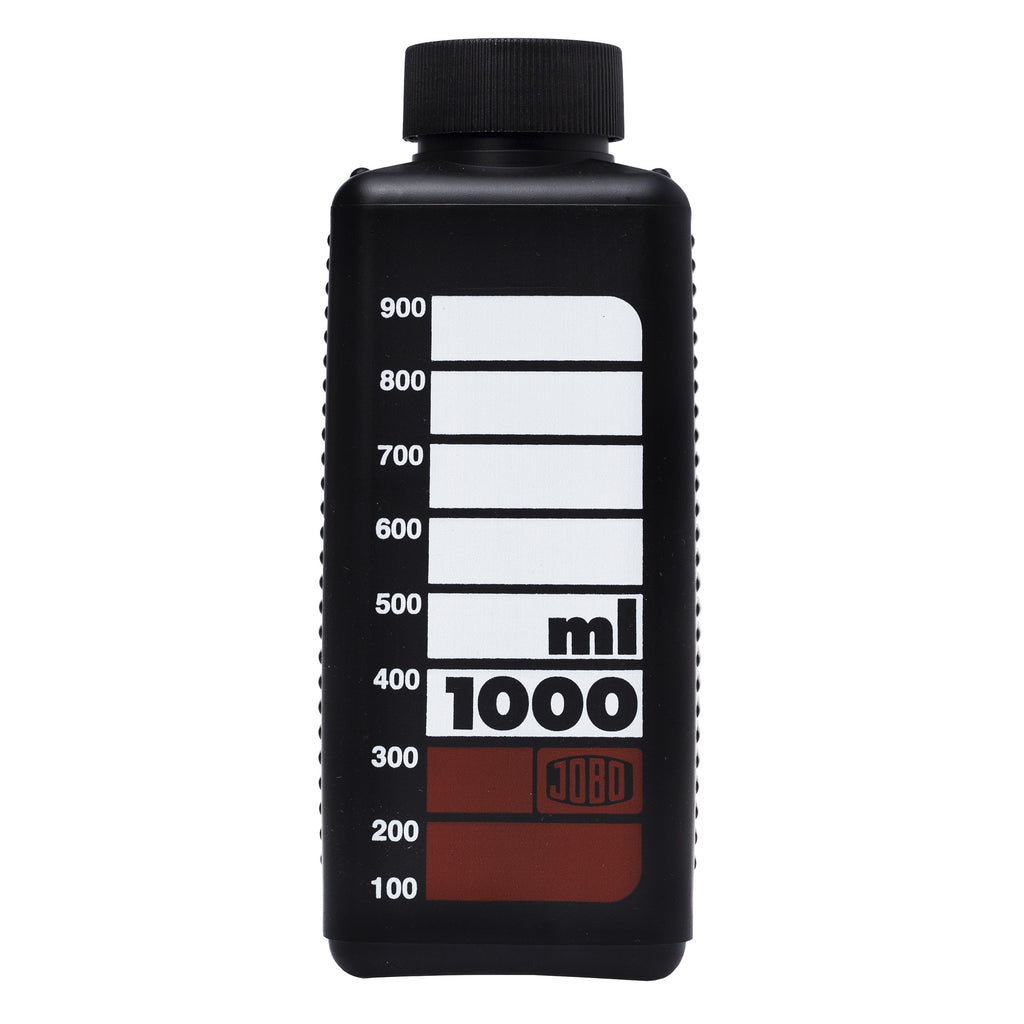 JOBO 3300 Scaled Storage Bottle Kit 1000ml (6 Pack) - 4 x White, 2 x Black-Film Processor Accessories-JOBO