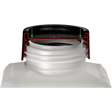 JOBO 3300 Scaled Storage Bottle Kit 1000ml (6 Pack) - 4 x White, 2 x Black-Film Processor Accessories-JOBO