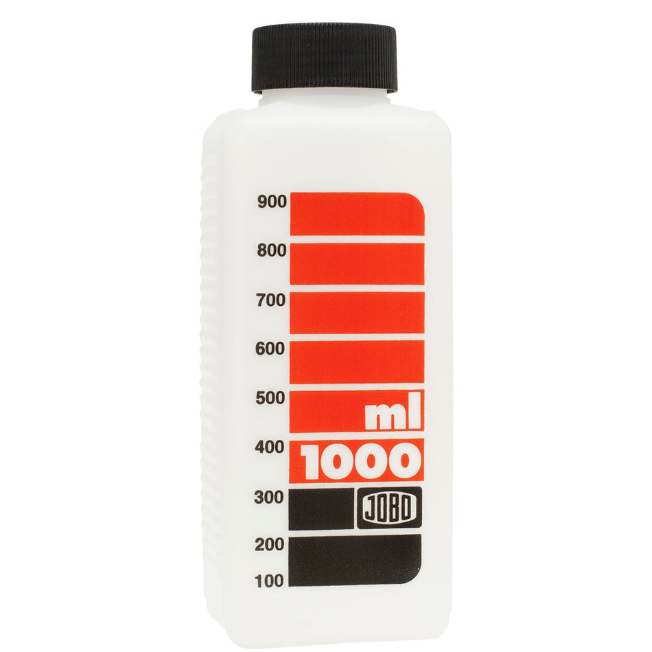 JOBO 3300 Scaled Storage Bottle Kit 1000ml (6 Pack) - 4 x White, 2 x Black-Film Processor Accessories-Kudos Cameras