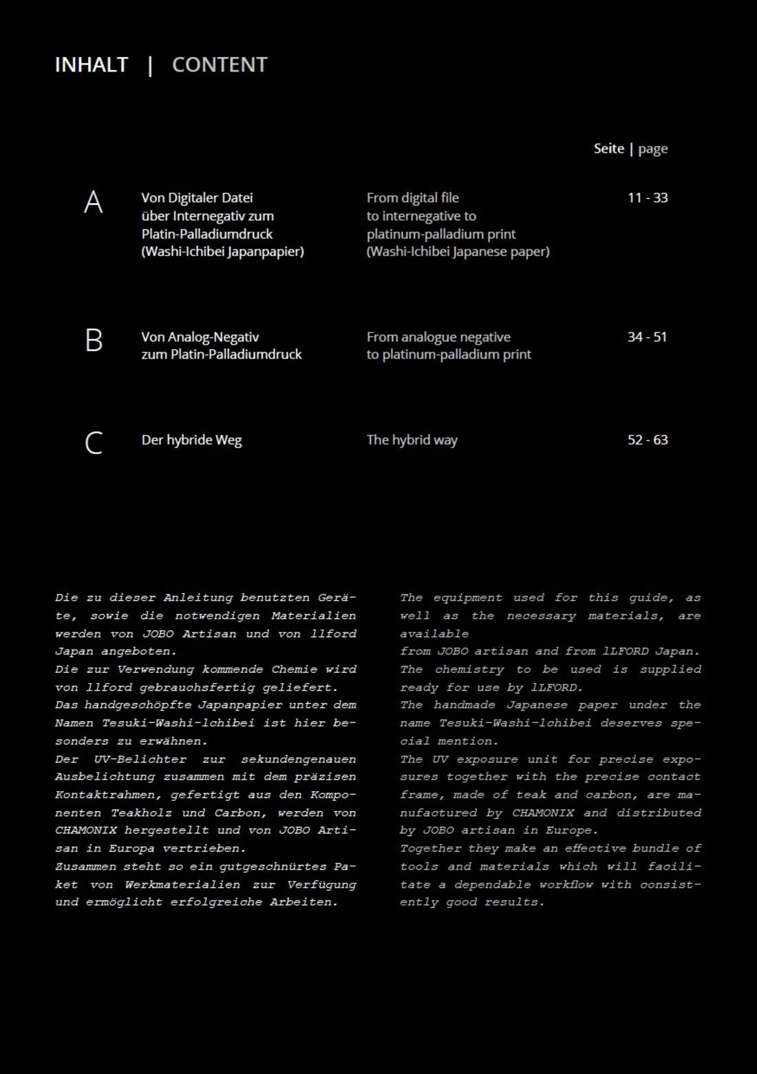 JOBO 79810 Platinum Palladium Print Hand Book-UV Paper Printers-JOBO