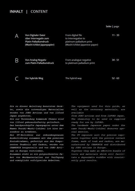 JOBO 79810 Platinum Palladium Print Hand Book-UV Paper Printers-JOBO