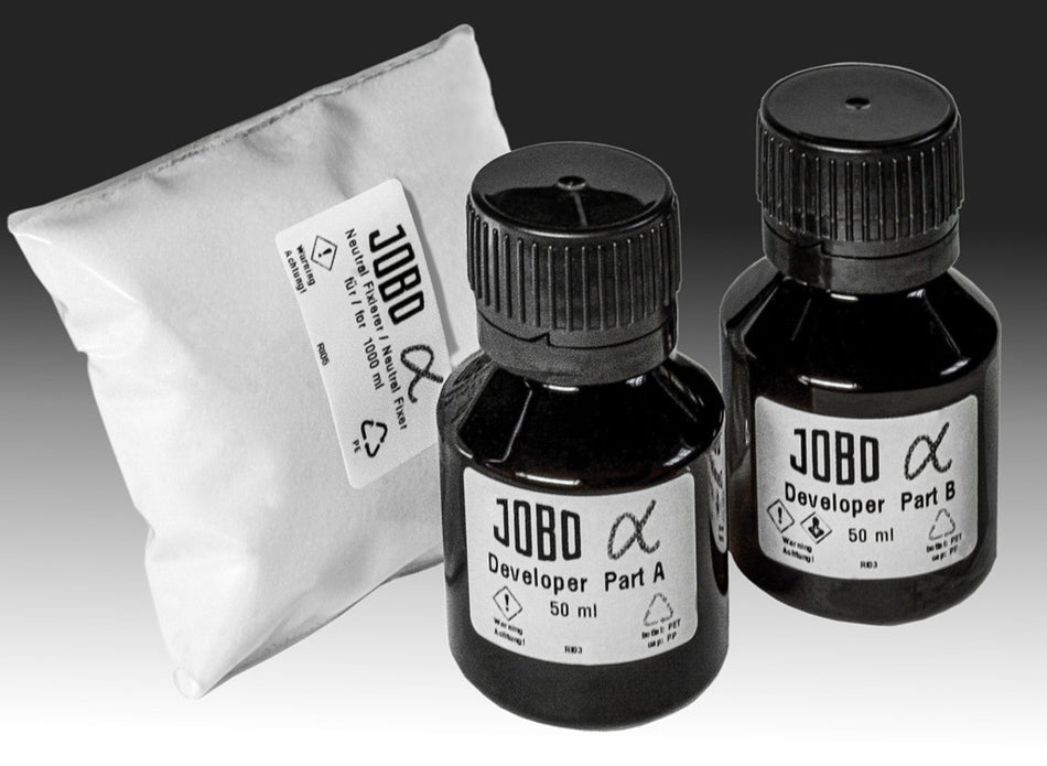 JOBO 9515 alpha B&W Developer & Fixer Kit 1L working solution-B&W Film Chemistry-Kudos Cameras