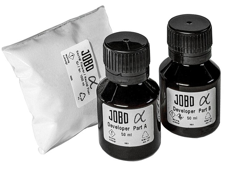 JOBO 9515 alpha B&W Developer & Fixer Kit 1L working solution-B&W Film Chemistry-Kudos Cameras