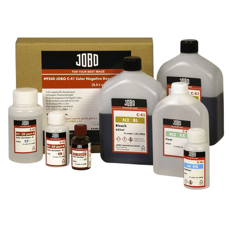 JOBO C-41 Colour Negative Developing Kit 2.5 Litre (9240)-Colour Film Chemistry-JOBO