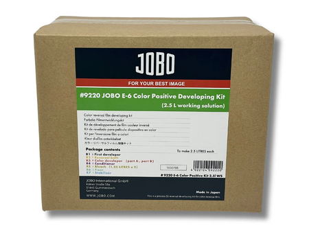 JOBO E6 Colour Slide Film Processing Kit 2.5 Litre (9220)-Colour Film Chemistry-JOBO
