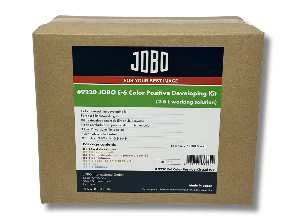 JOBO E6 Colour Slide Film Processing Kit 2.5 Litre (9220)-Colour Film Chemistry-Kudos Cameras
