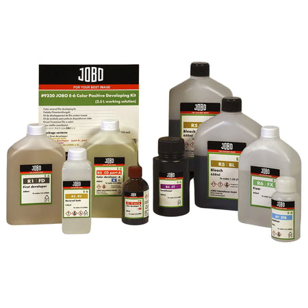 JOBO E6 Colour Slide Film Processing Kit 2.5 Litre (9220)-Colour Film Chemistry-Kudos Cameras