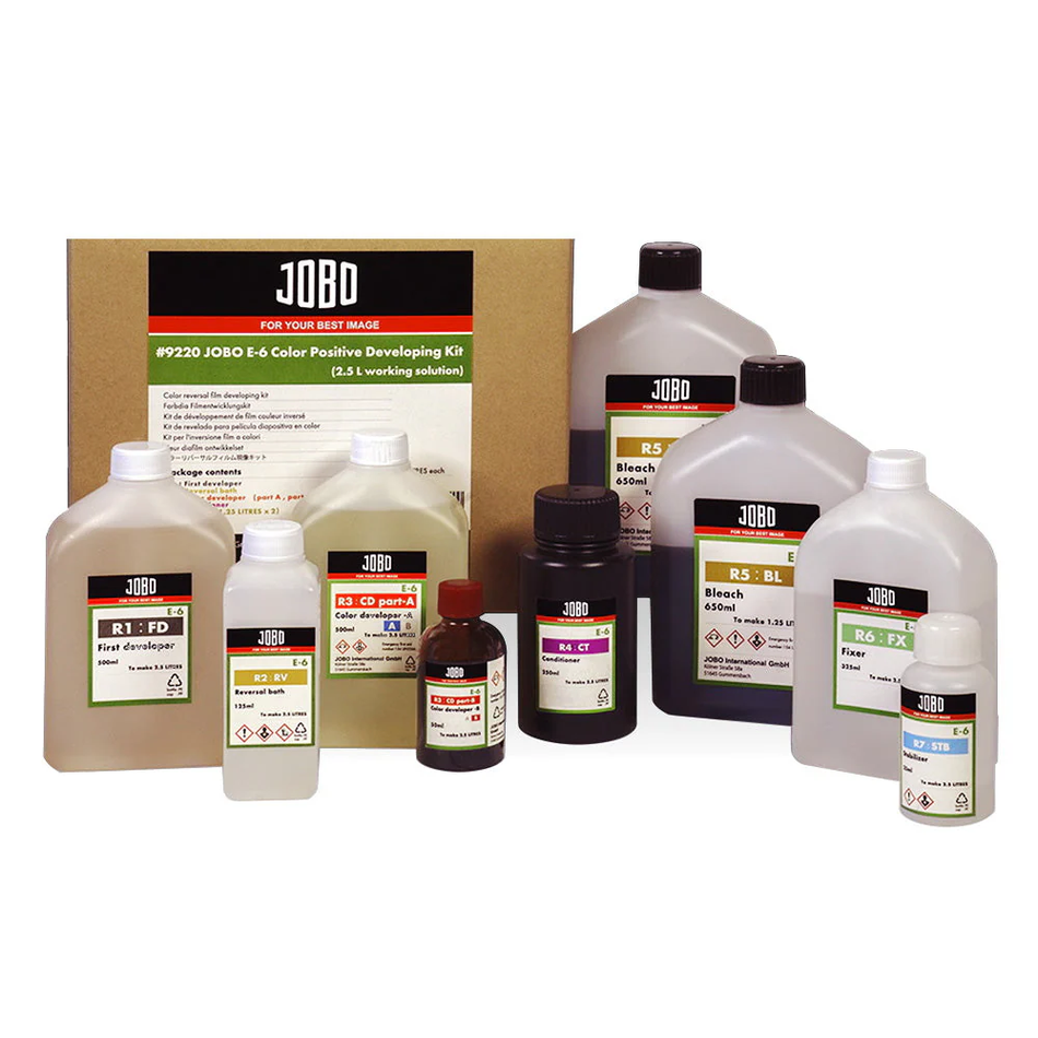 JOBO E6 Colour Slide Film Processing Kit 2.5 Litre (9220)-Colour Film Chemistry-Kudos Cameras