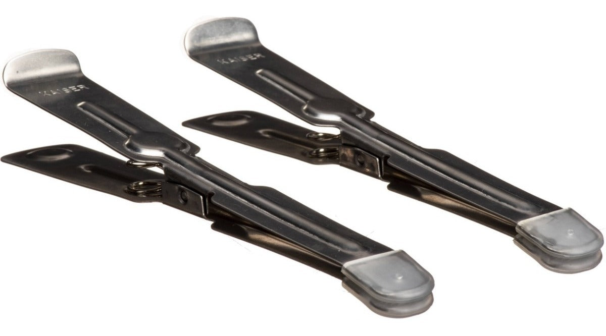 Kaiser Fototechnik 4067 Stainless steel Print Tongs (2 pcs)-Darkroom Accessories-Kaiser Fototechnik