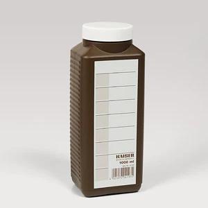 Kaiser Fototechnik 4193 Chemical Storage Bottle, 1000 ml - Brown-Darkroom Accessories-Kudos Cameras