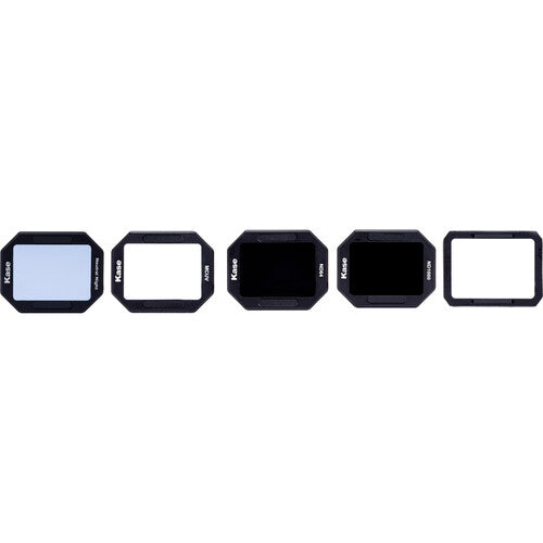 Kase Clip-in 4-in-1 Filter Set for Sony Half Frame Cameras (MCUV, Neutral Night, ND64, ND1000)-Clip-In Filter Kit-KASE