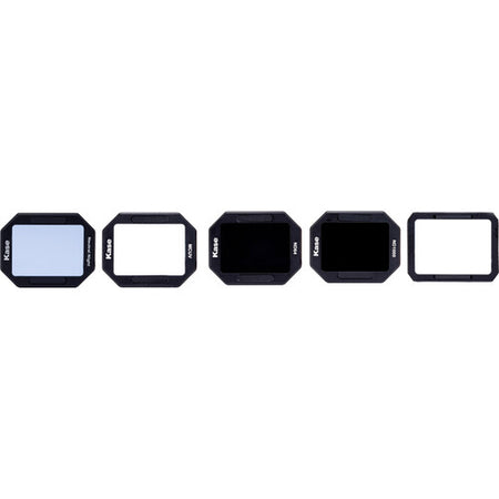 Kase Clip-in 4-in-1 Filter Set for Sony Half Frame Cameras (MCUV, Neutral Night, ND64, ND1000)-Clip-In Filter Kit-KASE