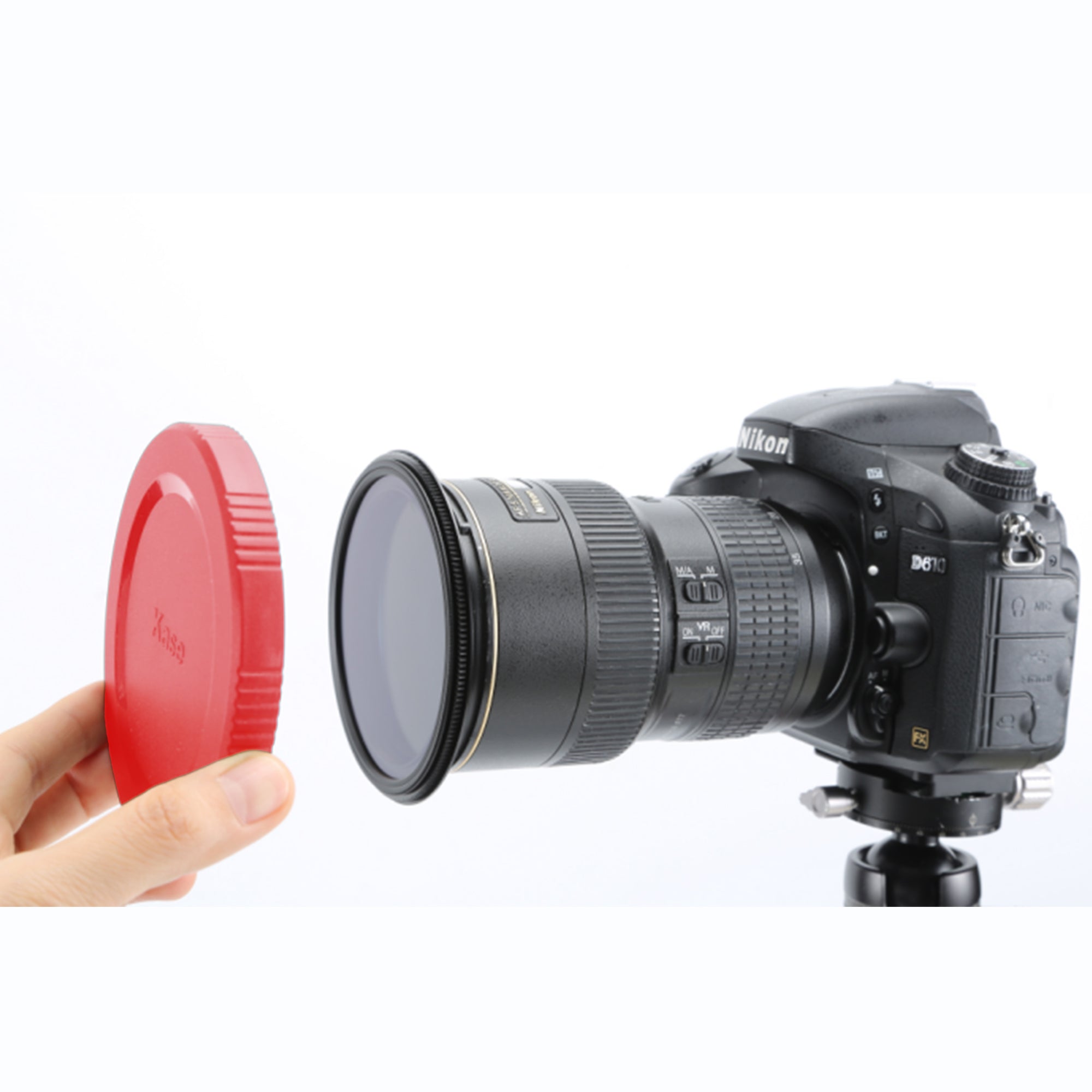 Kase K9 Red Lens Adaptor Cap Kit (Set of 3)-K9 Filter Accessory-Kudos Cameras