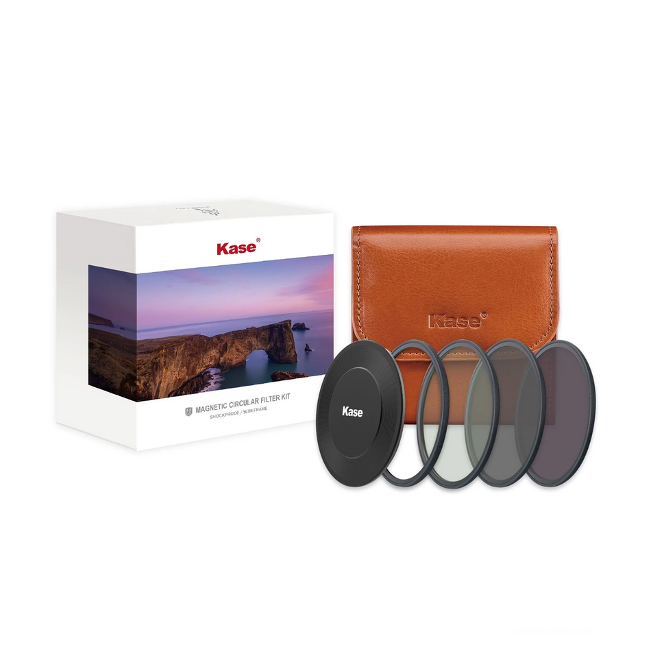 Kase Wolverine Magnetic 5 in 1 Filter Kit II - 67mm (CPL, ND8 & ND64)-67mm Filter Kit-KASE