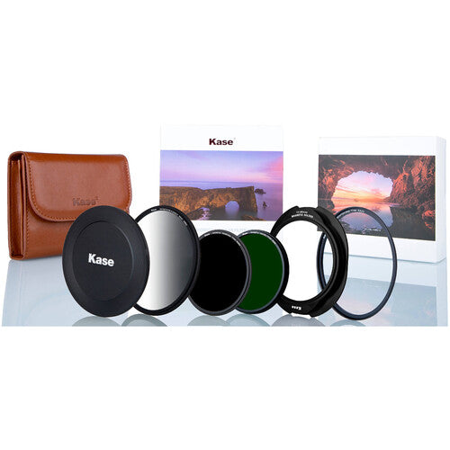 Kase Wolverine Magnetic Master Filter Kit III - 77mm (CPL, ND1000 & Soft GND0.9) - 95mm-77mm Filter Kit-KASE