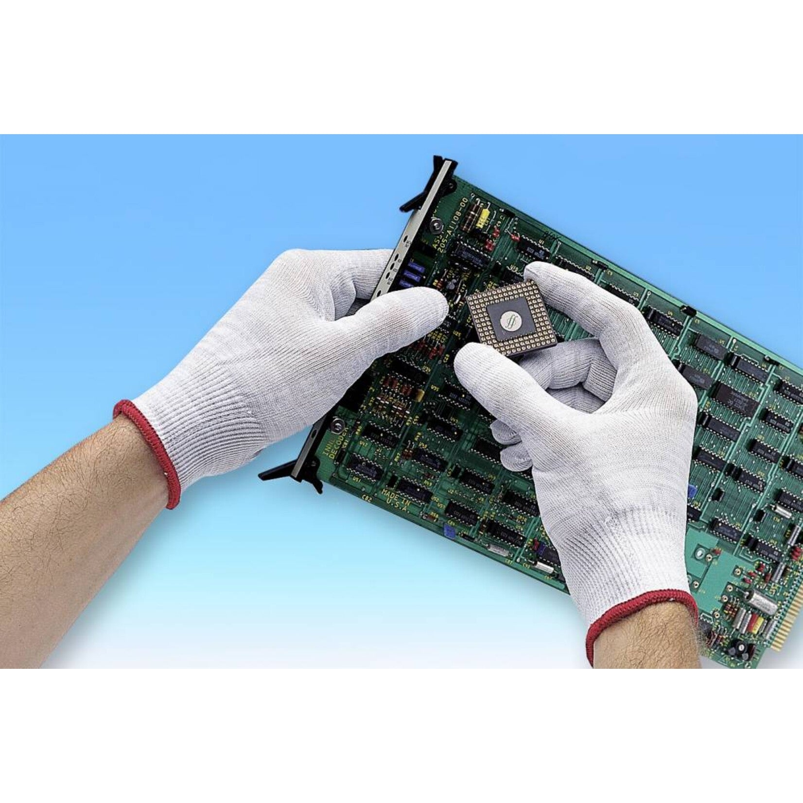 Kinetronics ASG-M Anti-Static Gloves - Medium (1 Pair)-Darkroom Accessories-Kudos Cameras