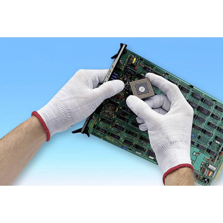 Kinetronics ASG-M Anti-Static Gloves - Medium (1 Pair)-Darkroom Accessories-Kudos Cameras