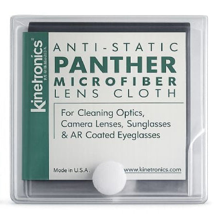 Kinetronics PC-MPC5 PANTHER CLOTH Anti-Static Microfibre Cleaning Cloth - 130 x 145 mm-Darkroom Accessories-Kudos Cameras