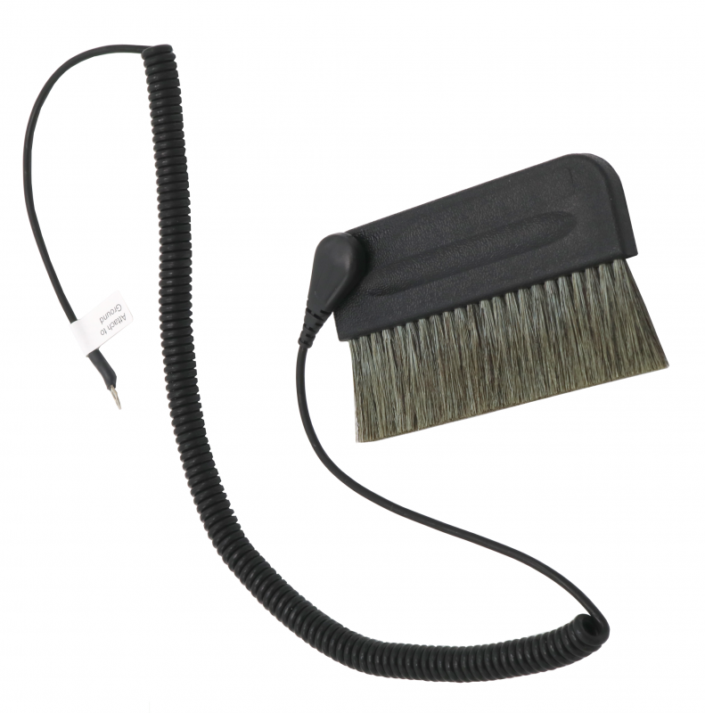 Kinetronics SW-101 StaticWisk Anti-Static Brush - 100mm with Grounding Cable-Darkroom Accessories-Kudos Cameras