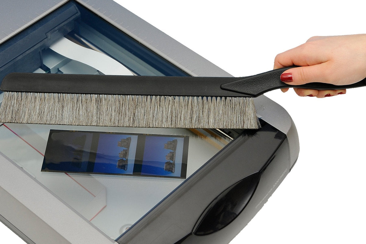 Kinetronics SW-141 StaticWisk Anti-Static Brush - 140mm with Grounding Cable-Darkroom Accessories-Kudos Cameras