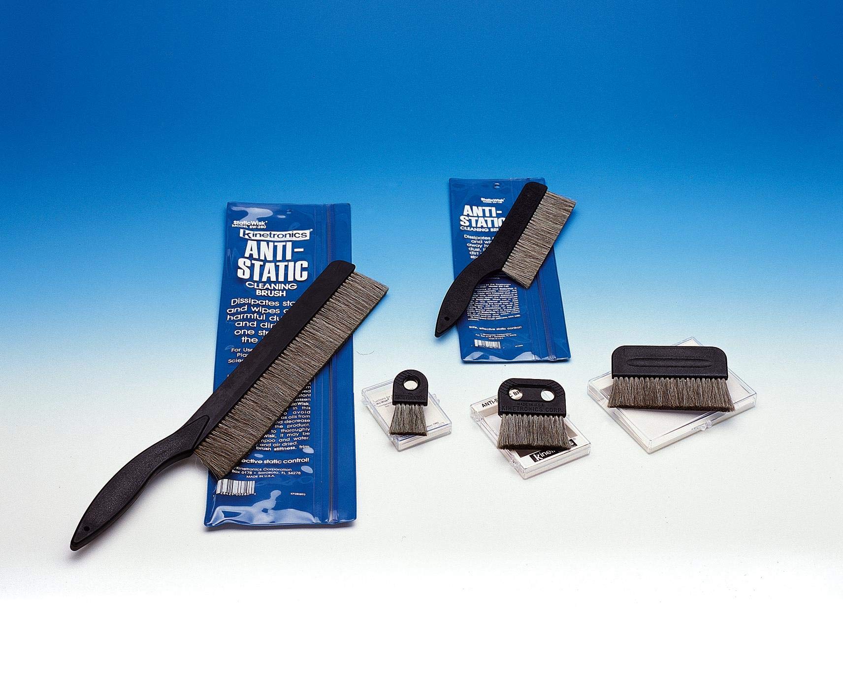 Kinetronics SW-30 StaticWisk Anti-Static Brush - 30mm-Darkroom Accessories-Kudos Cameras