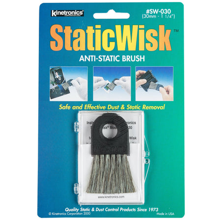 Kinetronics SW-30 StaticWisk Anti-Static Brush - 30mm-Darkroom Accessories-Kudos Cameras