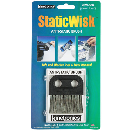 Kinetronics SW-60 StaticWisk Anti-Static Brush - 60mm-Darkroom Accessories-Kudos Cameras